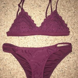 Target lace bikini NWOT